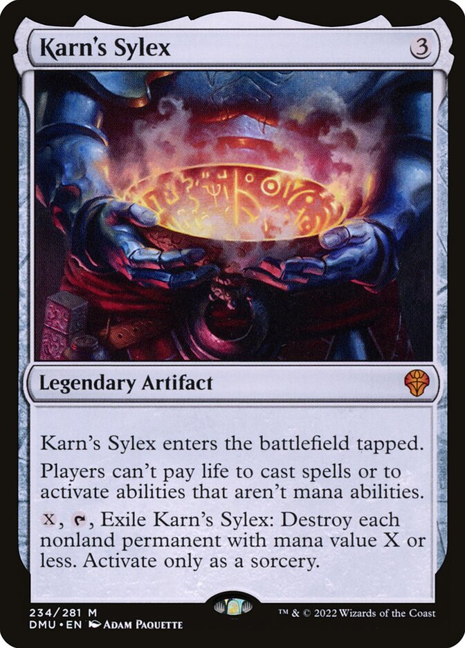 Karn's Sylex — Dominaria United 234/453
