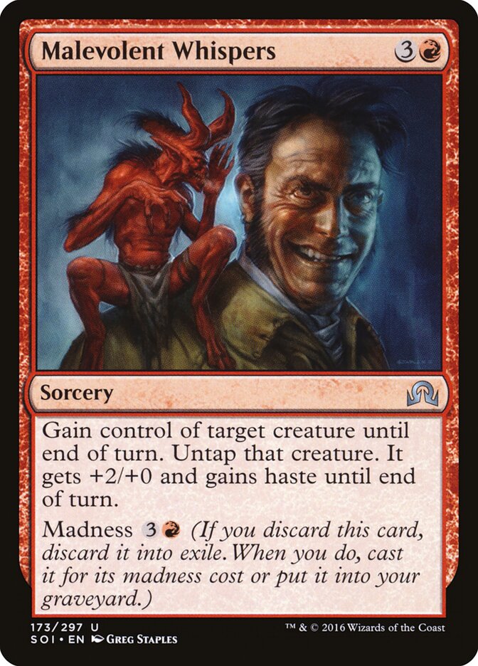 Malevolent Whispers — Shadows over Innistrad 173/297