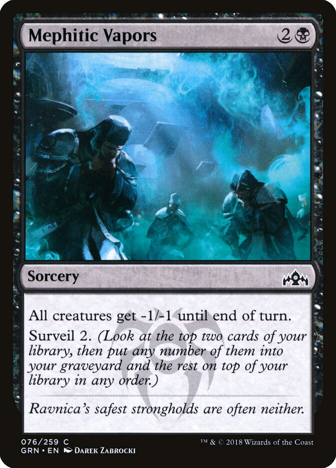 Mephitic Vapors — Guilds of Ravnica 76/273