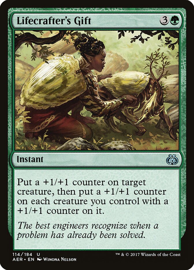 Lifecrafter's Gift — Aether Revolt 114/194