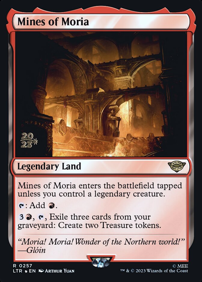 Mines of Moria — Tales of Middle-earth Promos 257s/86