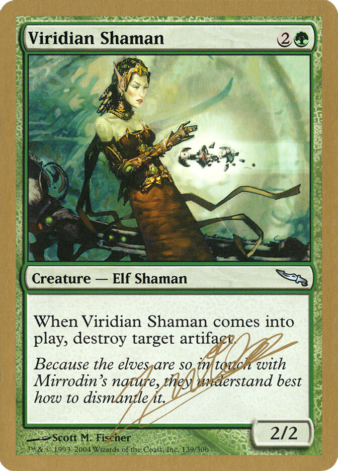Viridian Shaman — World Championship Decks 2004 jn139/103