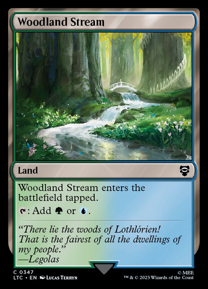 Woodland Stream — Tales of Middle-earth Commander 347/591