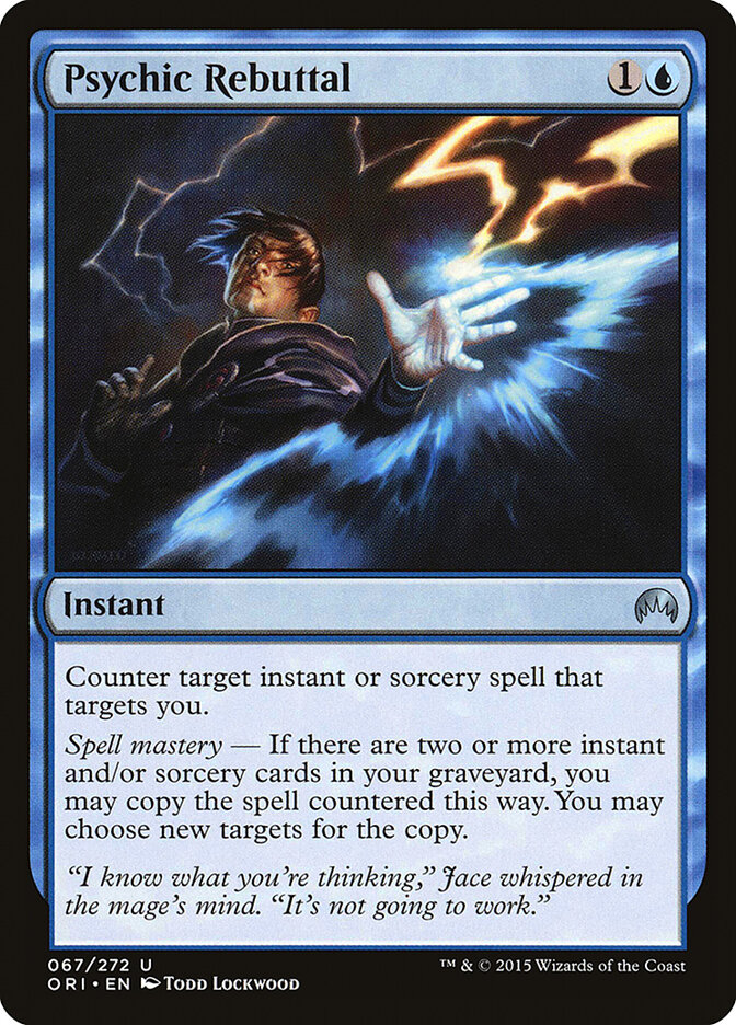 Psychic Rebuttal — Magic Origins 67/288