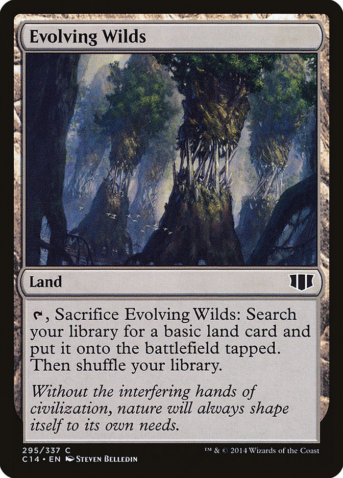 Evolving Wilds — Commander 2014 295/337