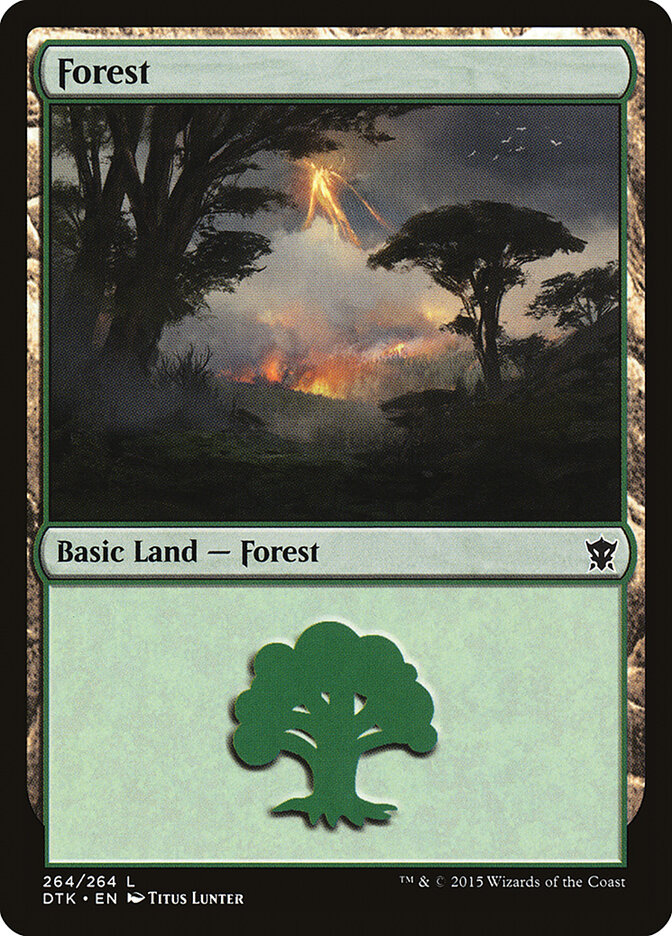 Forest — Dragons of Tarkir 264/264