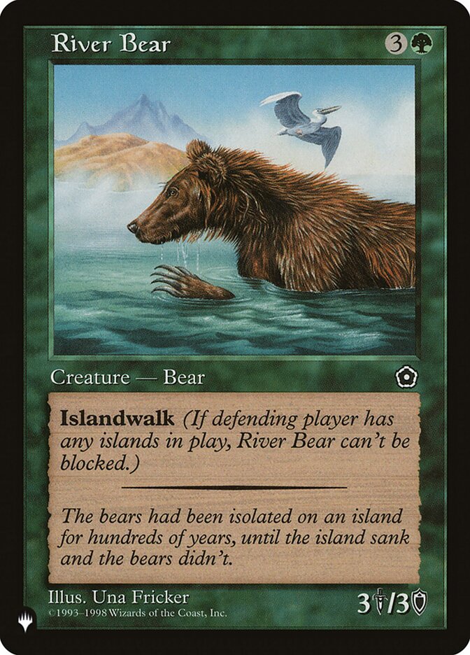 River Bear — The List P02-144/5581