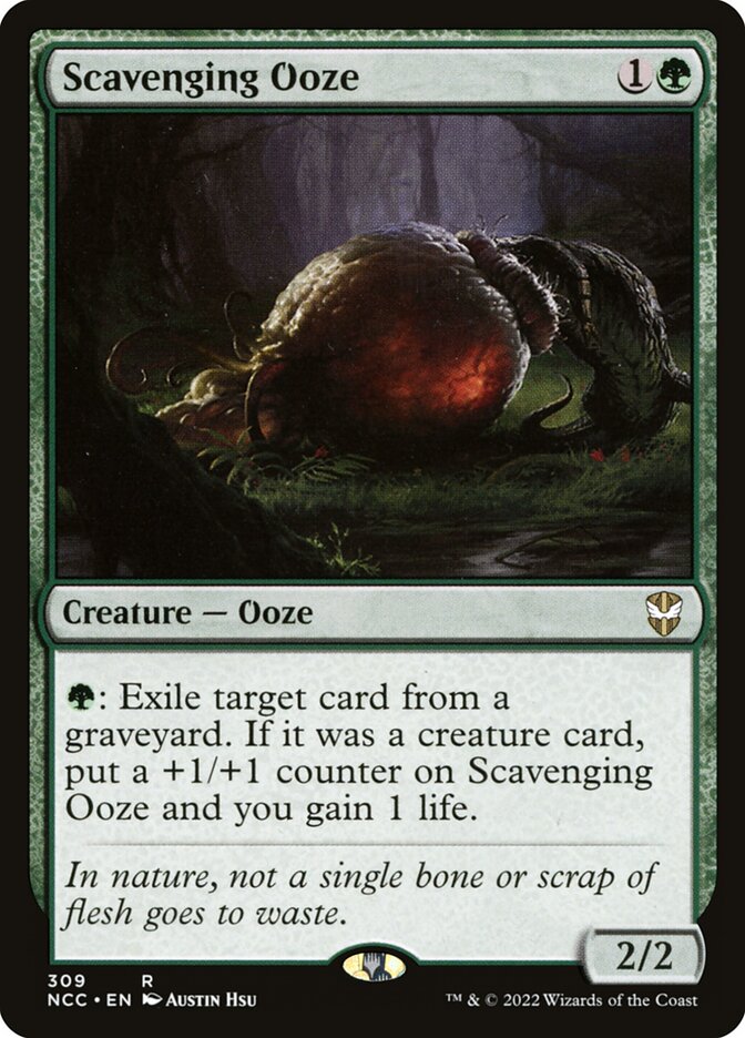 Scavenging Ooze — New Capenna Commander 309/447