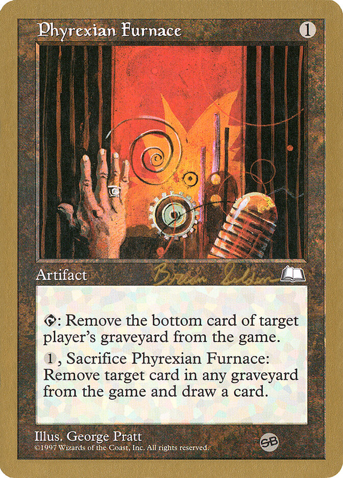 Phyrexian Furnace — World Championship Decks 1998 bs155sb/117