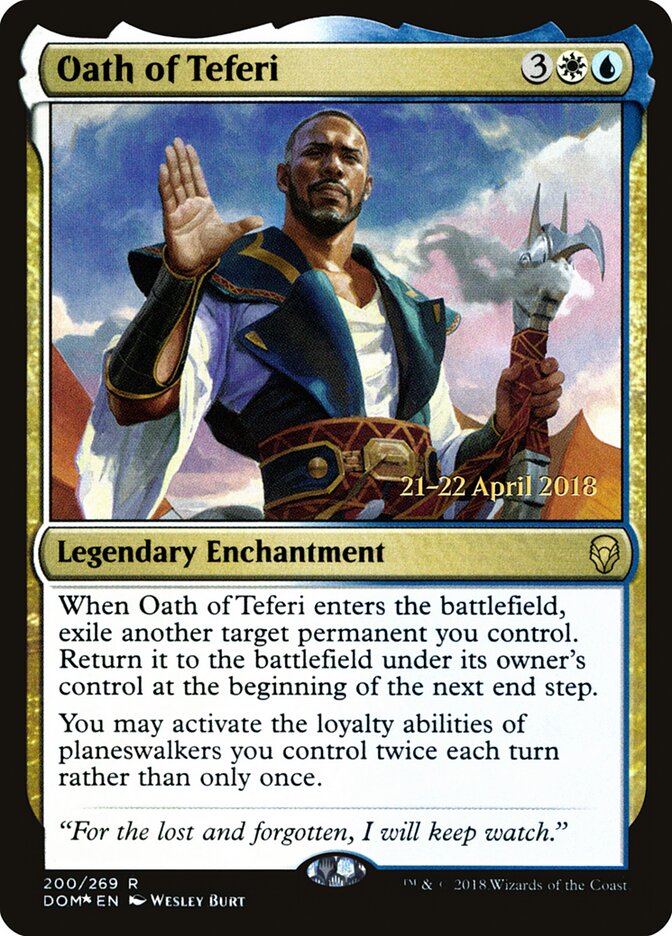 Oath of Teferi — Dominaria Promos 200s/118
