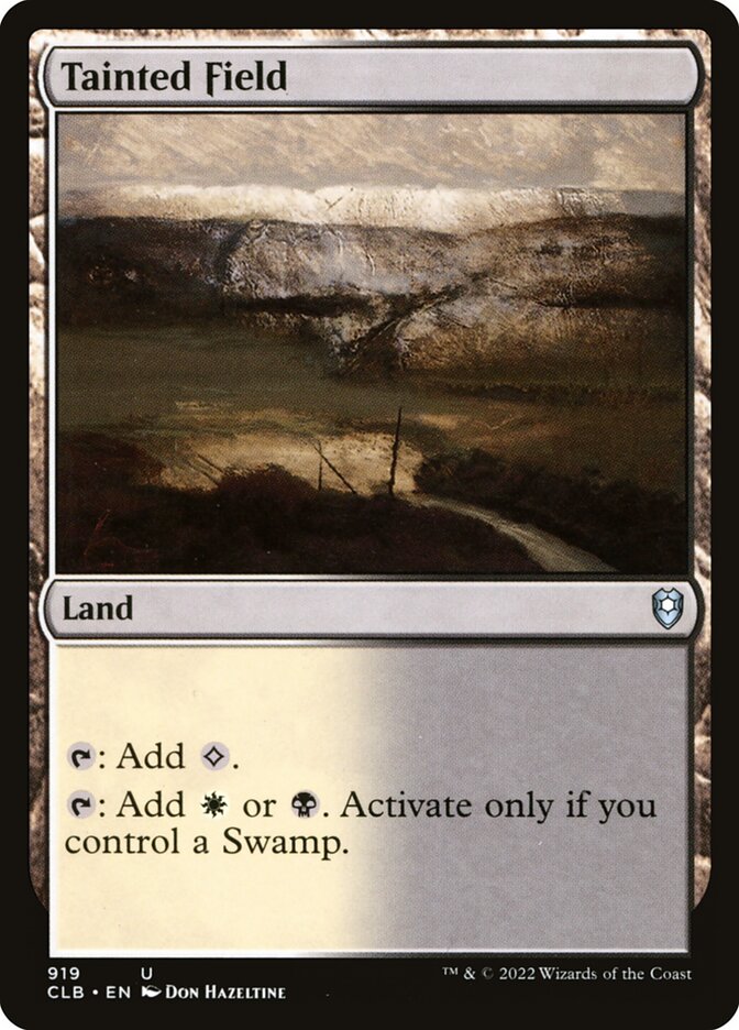 Tainted Field — Commander Legends: Battle for Baldur's Gate 919/936