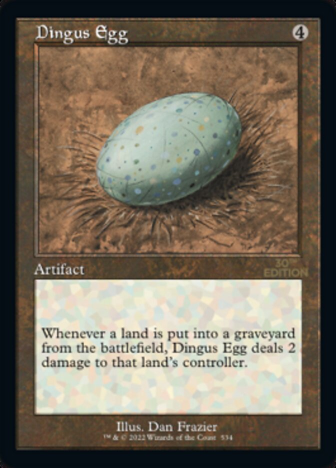 Dingus Egg — 30th Anniversary Edition 534/594