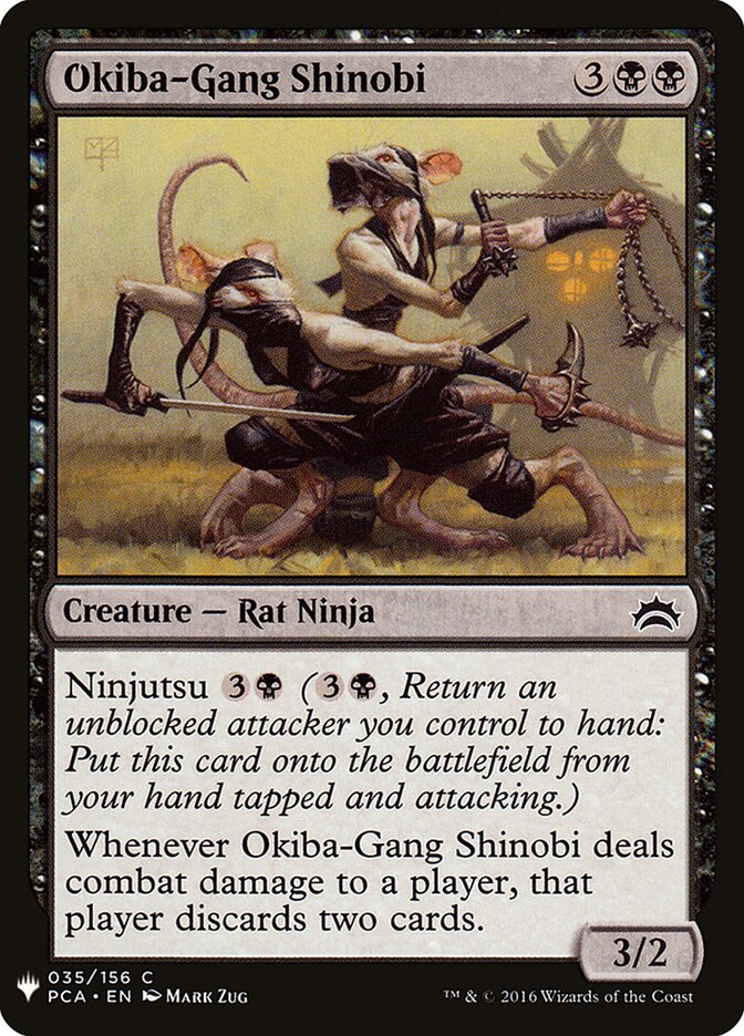 Okiba-Gang Shinobi — The List PCA-35/5581