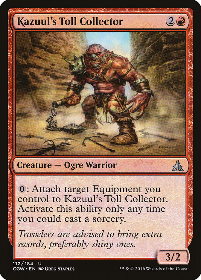 Kazuul's Toll Collector — Oath of the Gatewatch 112/186