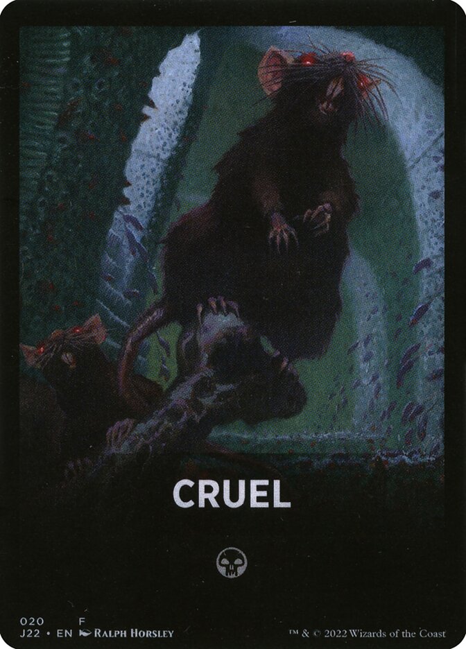 Cruel — Jumpstart 2022 Front Cards 20/46