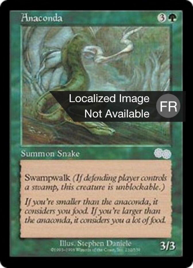 Anaconda — Urza's Saga 232/357