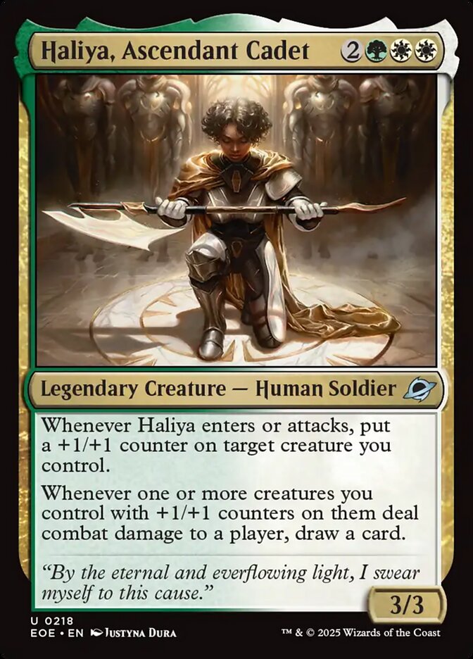 Haliya, Ascendant Cadet — Edge of Eternities 218/399