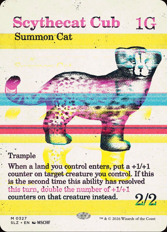 Scythecat Cub — The Zeta Set 327/363