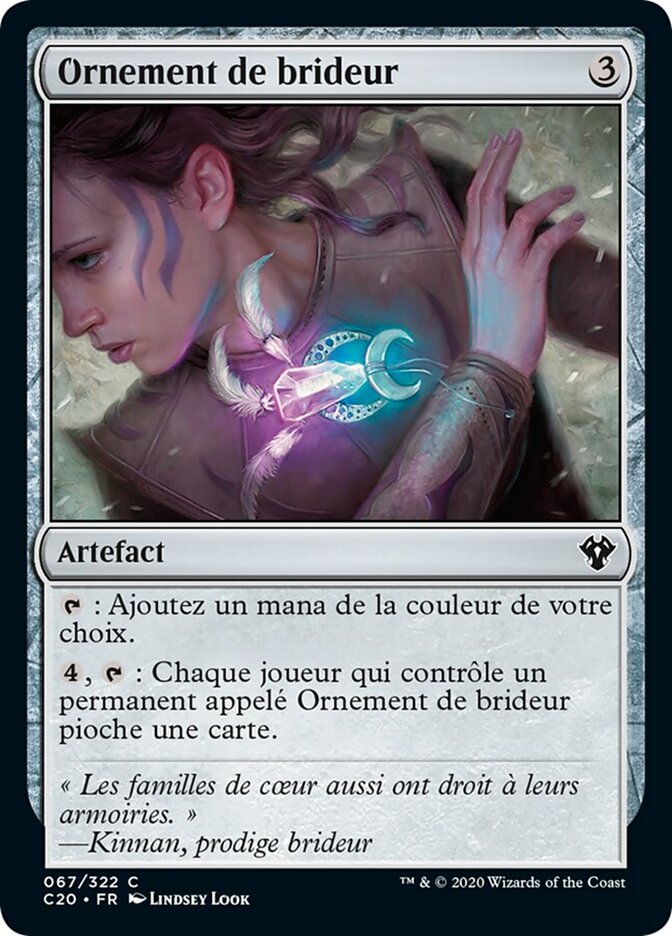 Ornement de brideur — Commander 2020 67/322