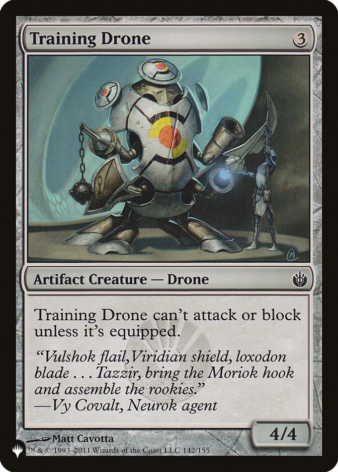 Training Drone — The List MBS-142/5581