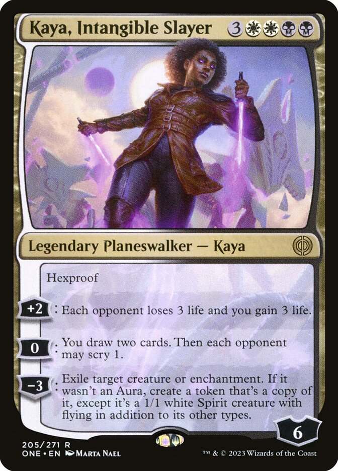 Kaya, Intangible Slayer — Phyrexia: All Will Be One 205/479
