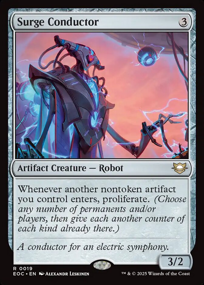 Surge Conductor — Edge of Eternities Commander 19/191