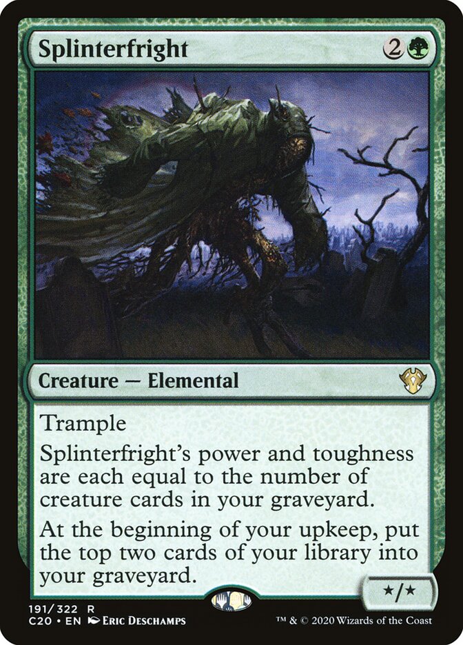 Splinterfright — Commander 2020 191/322
