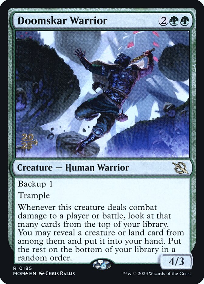 Doomskar Warrior — March of the Machine Promos 185s/134