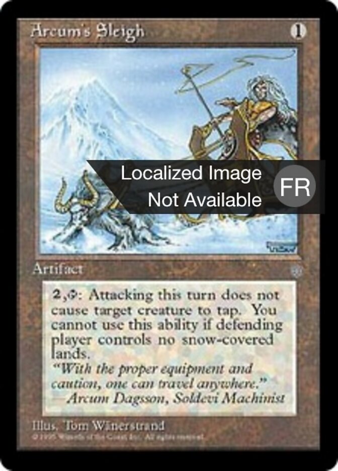 Traîneau d'Arcum — Ice Age 309/383