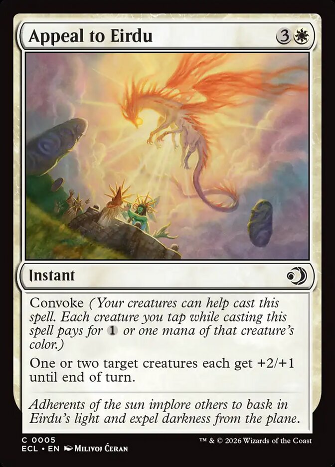 Appeal to Eirdu — Lorwyn Eclipsed 5/408