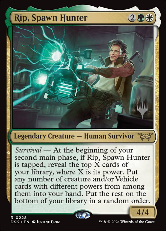 Rip, Spawn Hunter — Duskmourn: House of Horror Promos 228p/160