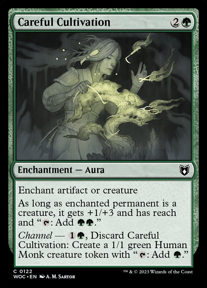 Careful Cultivation — Wilds of Eldraine Commander 122/173