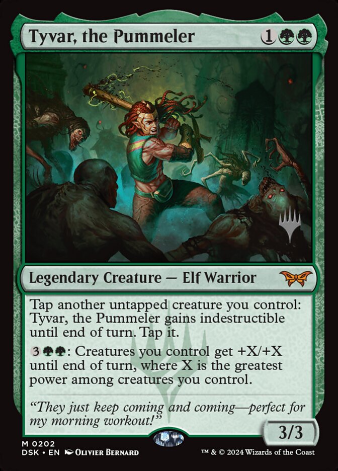 Tyvar, the Pummeler — Duskmourn: House of Horror Promos 202p/160