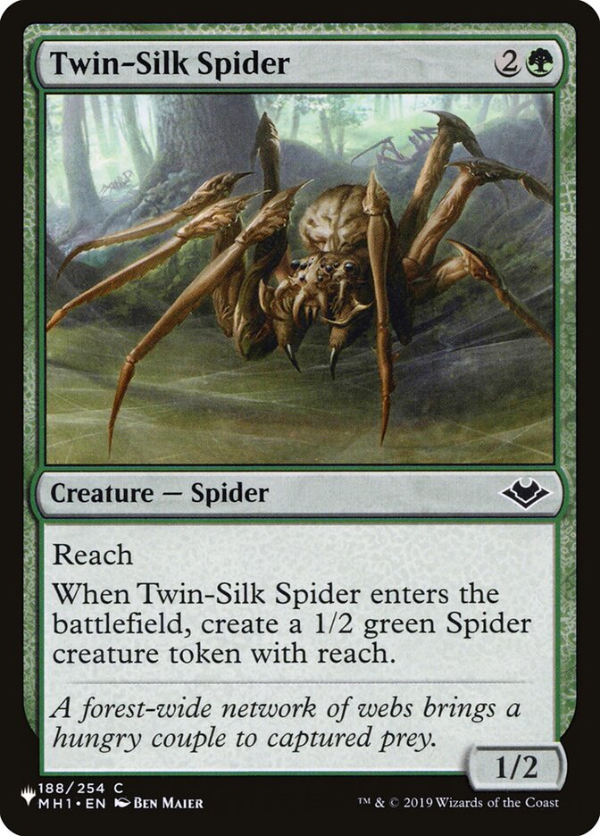 Twin-Silk Spider — The List MH1-188/5581