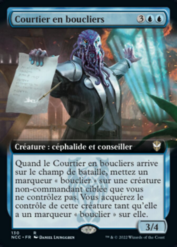 Courtier en boucliers — New Capenna Commander 130/447
