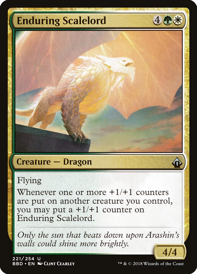 Enduring Scalelord — Battlebond 221/256
