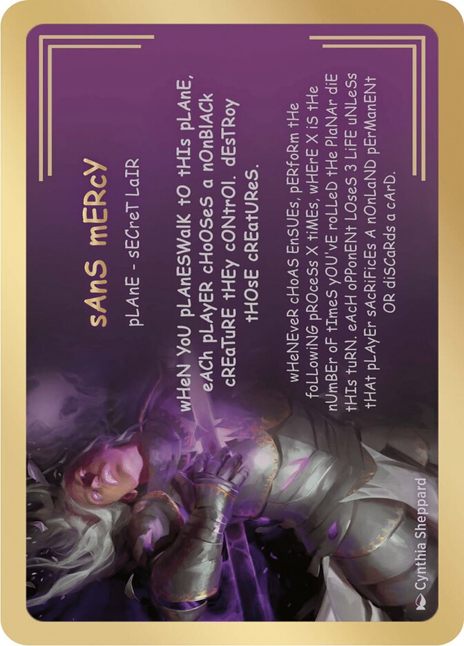 sAnS mERcY — Secret Lair Showcase Planes 9/10
