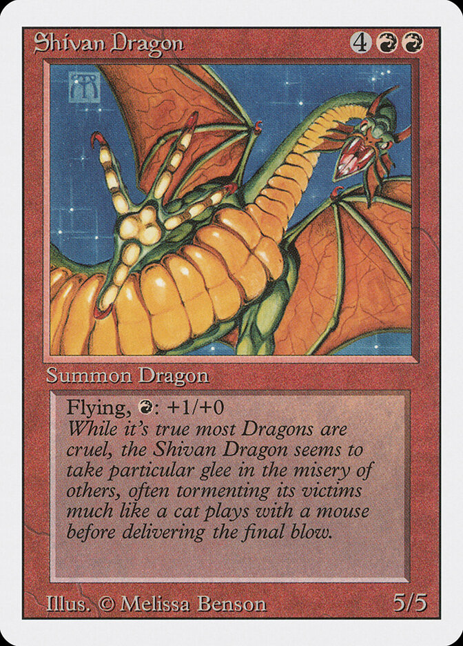 Shivan Dragon — Revised Edition 177/306
