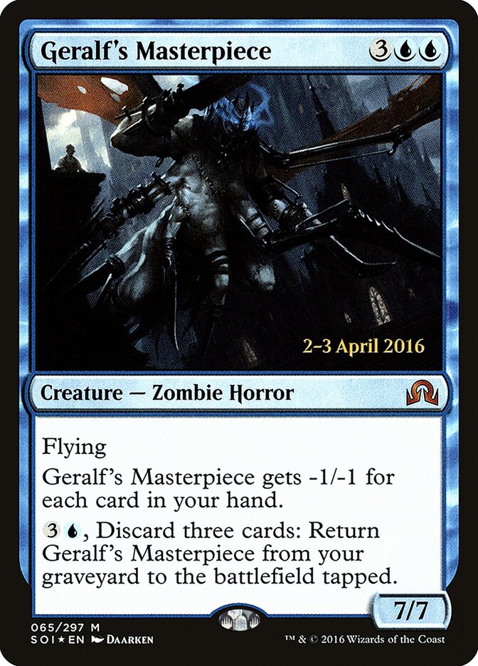 Geralf's Masterpiece — Shadows over Innistrad Promos 65s/89