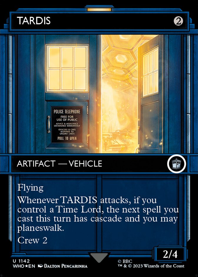 TARDIS — Doctor Who 1142/1178