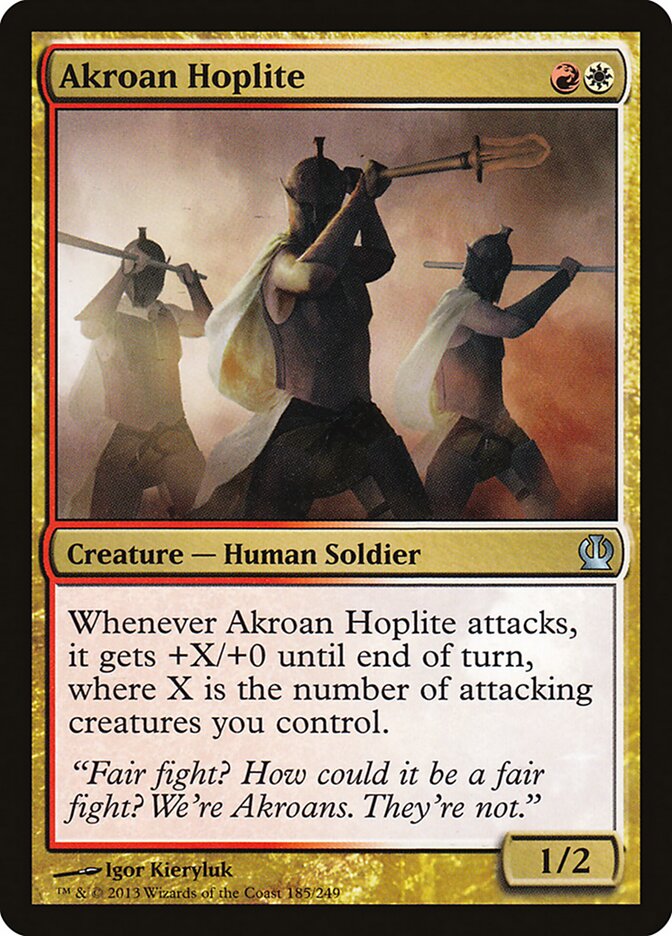 Akroan Hoplite — Theros 185/249