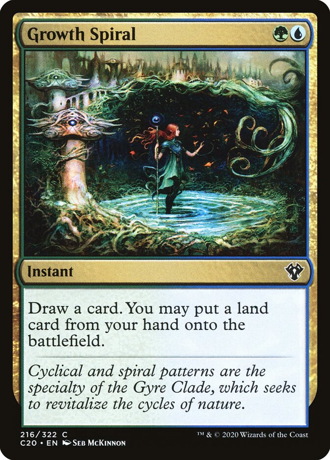 Growth Spiral — Commander 2020 216/322