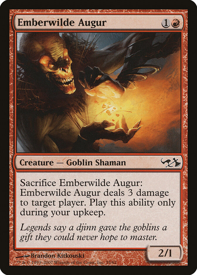 Emberwilde Augur — Duel Decks: Elves vs. Goblins 35/62