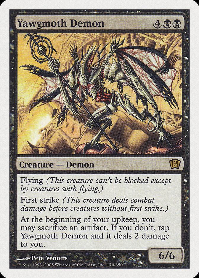 Yawgmoth Demon — Ninth Edition 170/709