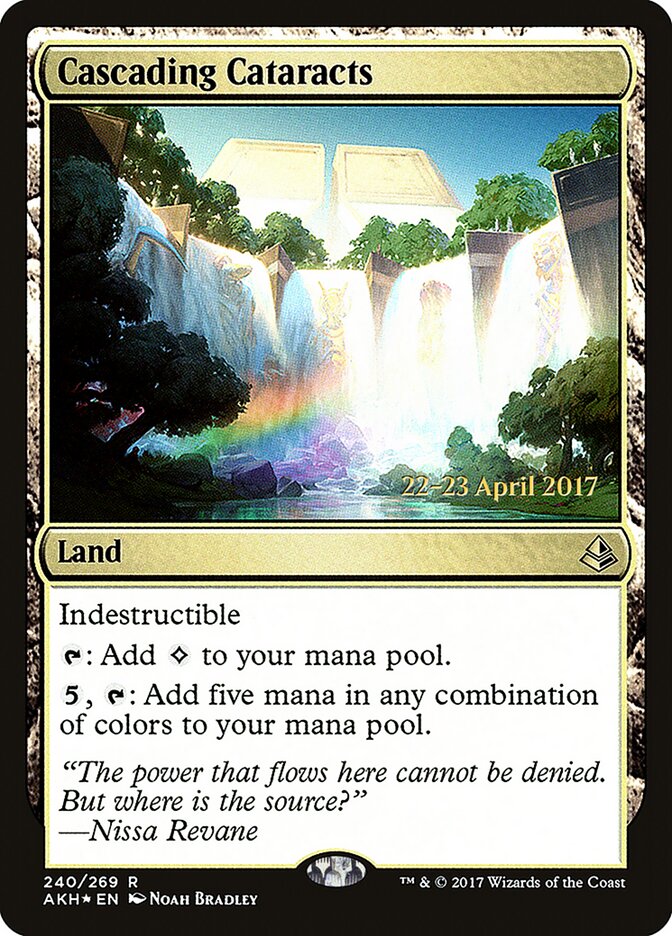 Cascading Cataracts — Amonkhet Promos 240s/77