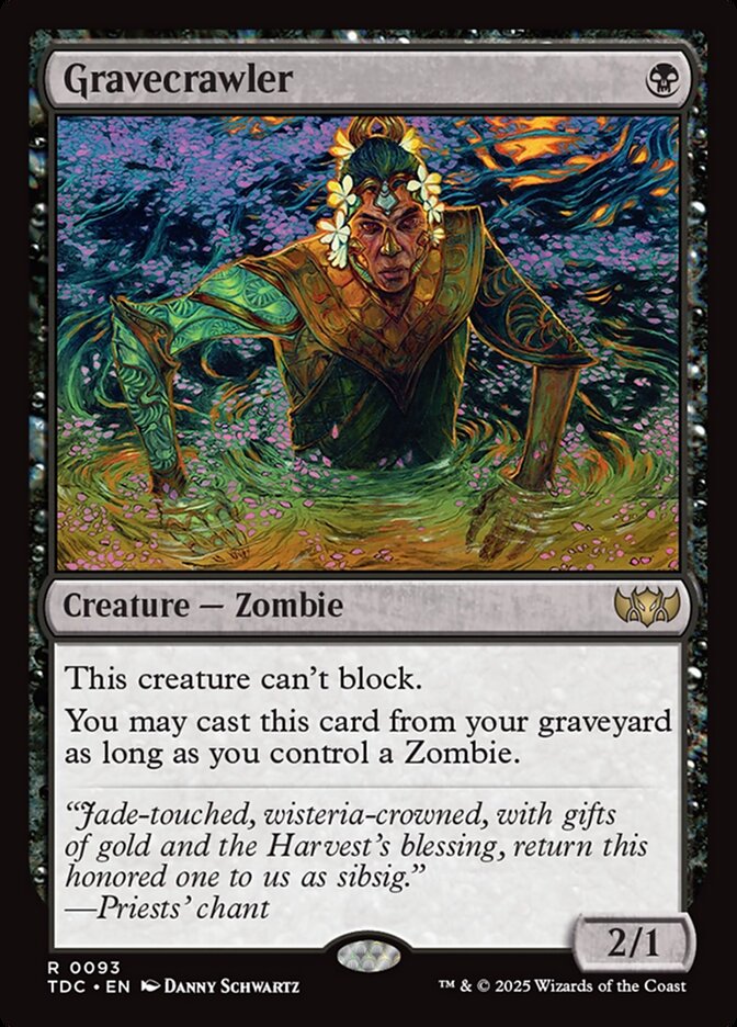 Gravecrawler — Tarkir: Dragonstorm Commander 93/413