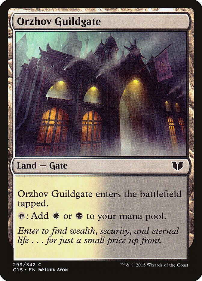 Orzhov Guildgate — Commander 2015 299/342