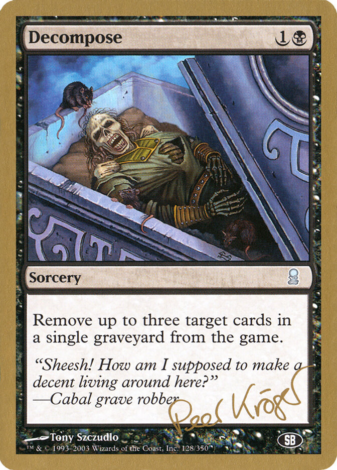 Decompose — World Championship Decks 2003 pk128sb/142
