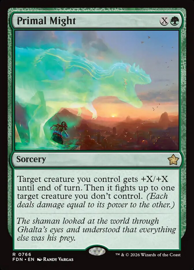 Primal Might — Foundations 766/771