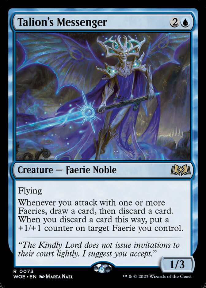 Talion's Messenger — Wilds of Eldraine Promos 73p/160